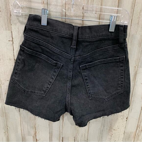 NWT Gap Cheeky Short Sky High Button Fly Black High Rise - Picture 8 of 8